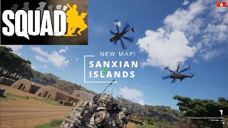 Hunting Helicopters On The NEW Sanxian Islands Map! - Squad Gameplay (2024)