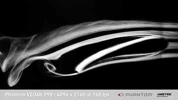 Airfoil Flow Dynamics in a Wind Tunnel at 768 fps