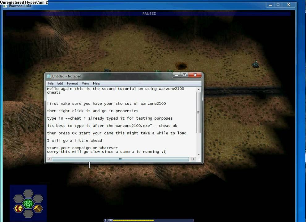 Warzone 2100 Using Cheats 2 - YouTube