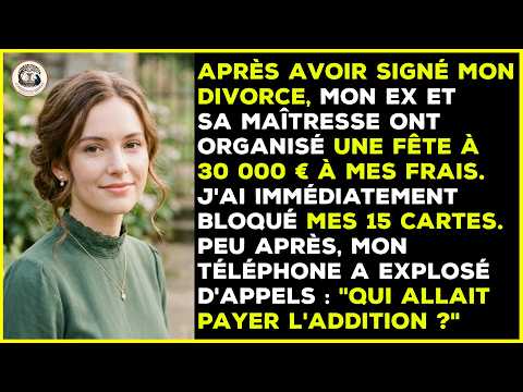 Mon ex a fait une fête à 30k€ avec ma carte. Je l'ai bloquée, il sanglote : 'Qui paie ?'