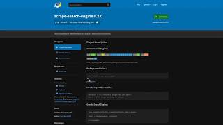 Scrape Search Results in Python with scrape-search-engine
