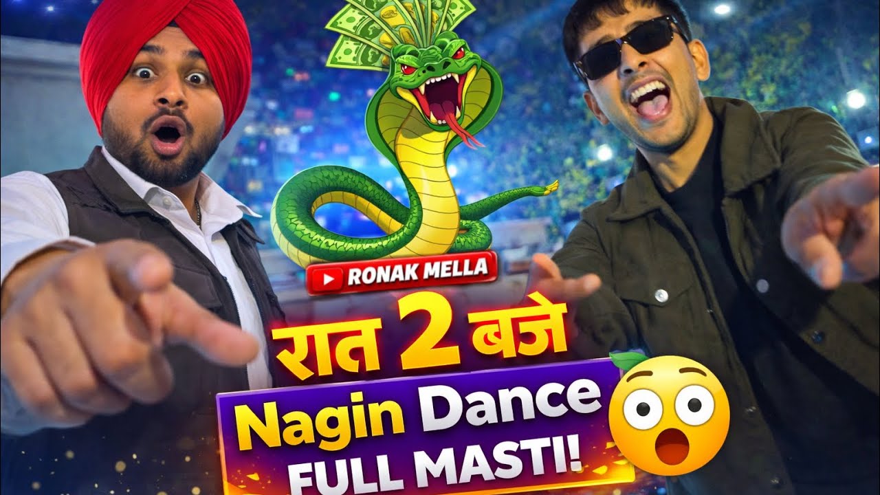 Raat 2 Baje Tak Nagin Dance 🔥| Aaj Ghar Pe Path and Shagun 😍| Ronak Mella
