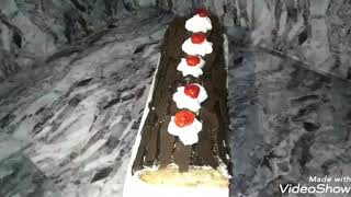 Bûche de Noël حلوة جذع الشجرة