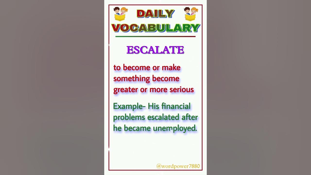 escalate-meaning-shorts-youtubeshorts-yt-ytshort-shortsvideo