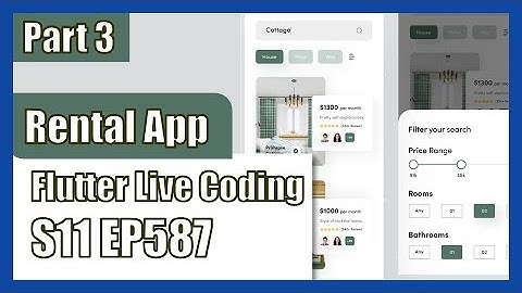 [Flutter] Flutter Live Coding EP587 (Rental App Part 3)