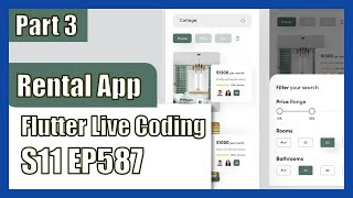 [Flutter] Flutter Live Coding EP587 (Rental App Part 3)