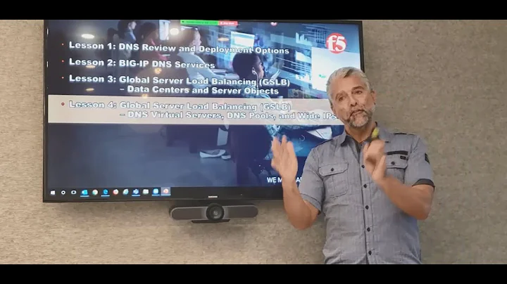 F5 3-day Partner Boot Camp - BIG-IP DNS/GTM (v14.1) Lesson 4