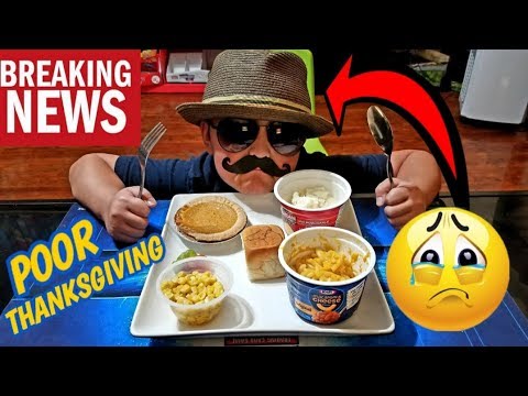 THE SADDEST THANKSGIVING PARTY EVER! POOR CARL! GIVING CARL A NEW TRY NOT TO BE SHADY CHALLENGE!