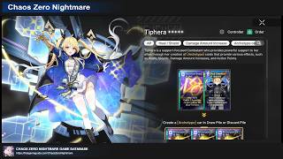 【Official In-Game Guide】 How to Play Tiphera —  Virtual Tactical Simulation | Chaos Zero Nightmare
