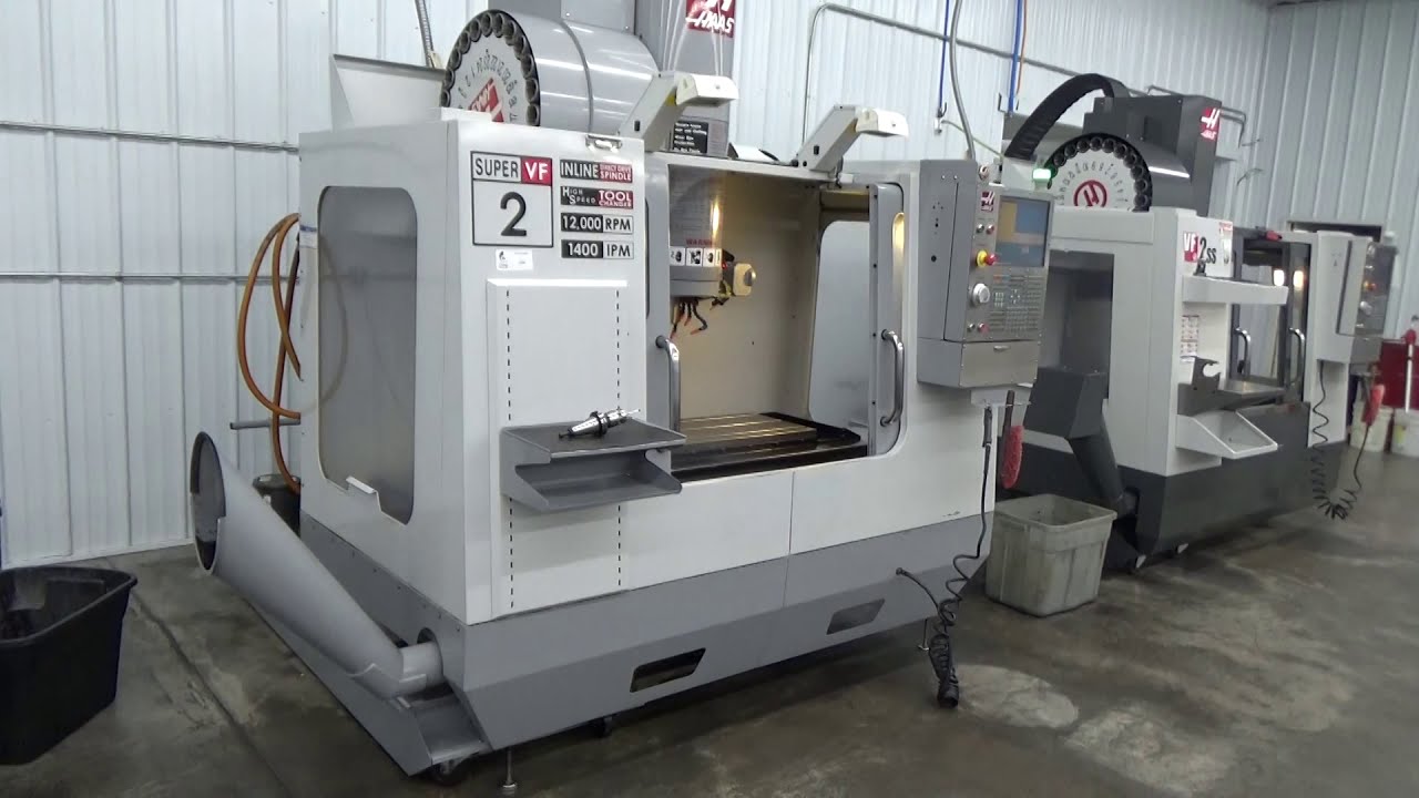 Machines Used | Haas VF-2 Super Speed CNC Vertical Machining