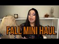 FALL MINI HAUL @Celinenglish