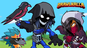 The Raven Squad Challenge! • Brawlhalla 1v1 Gameplay