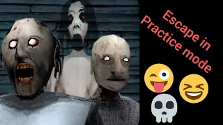 Escape From Granny 3 in Practice mode😀😀☠️☠️#ytshorts#viralshort#granny#gaming