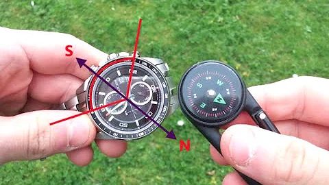 How to Use Your Watch as a Compass