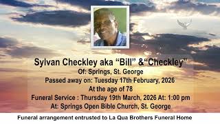 MTV OBITUARIES FOR MONDAY 16TH MARCH 2026