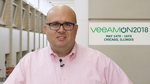 Why you should attend VeeamON 2018 - with Rick Vanover