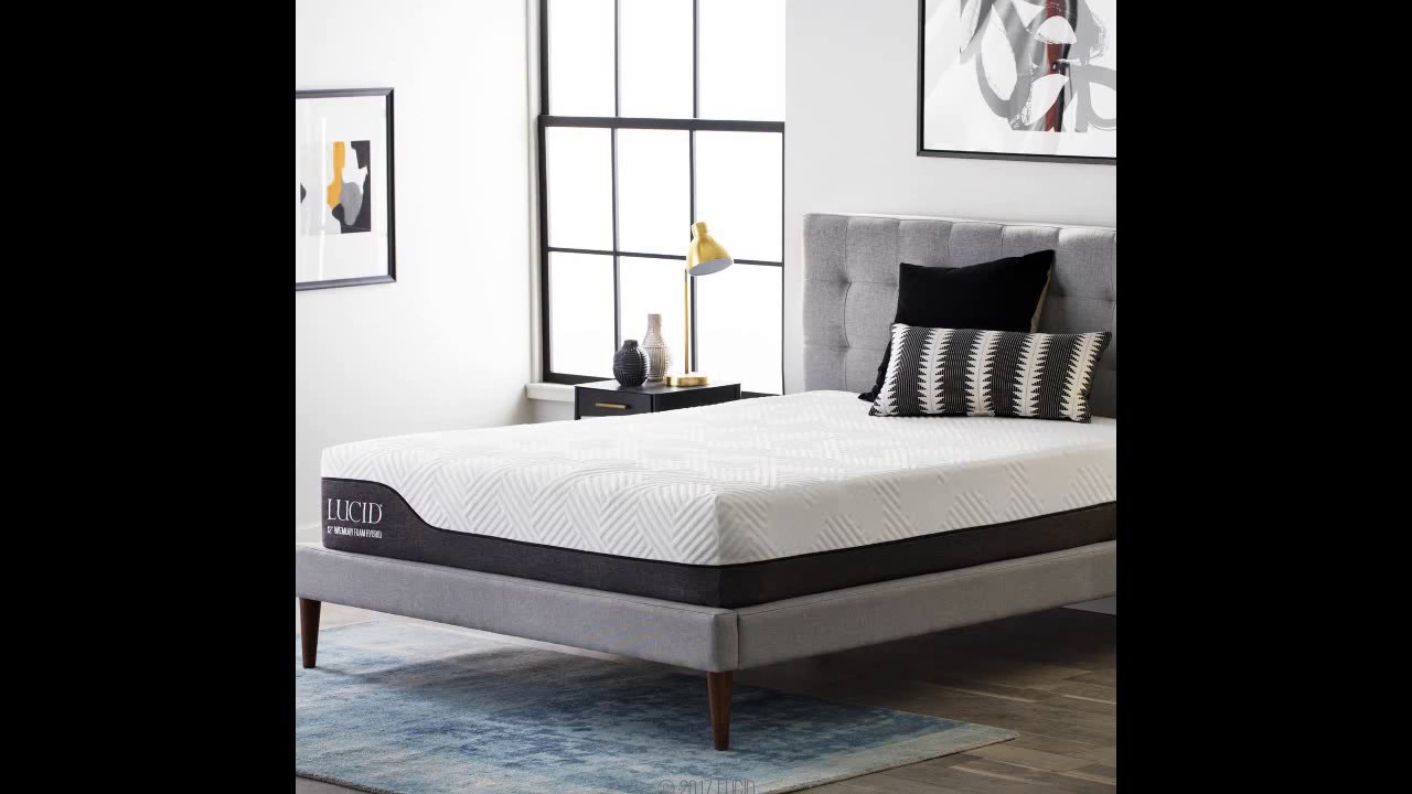 lucid refresh 14 inch mattress