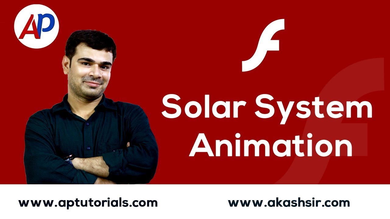How to Make Solar System Flash Animation