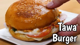 Tawa Burger Recipe Street Style ? By Life With Saniya |Veg Burger Recipe at home