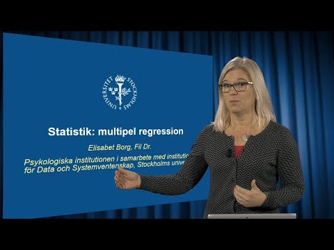 Video: Vad är multipel regression inom psykologi?