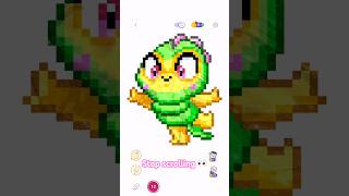 🐛#shorts #mesmerizing #visualtherapy #oddlysatisfying #pixelart #loop #asmrshorts #lifeisbutadream