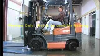 SAFE LIFT Sit Down Rider Forklift Training Kit 6145835749 *