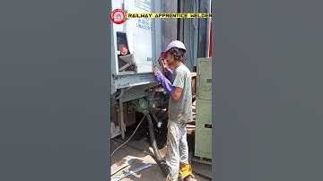 Railway apprentice welder 💪 | #railway #shorts #viral