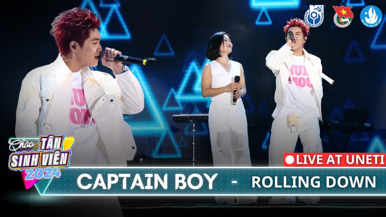 Rolling Down - Captain Boy đưa mẹ lên sân khấu UNETI | Chào Tân sinh viên UNETI 2024