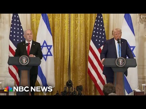 Trump suggests that Palestinians leave Gaza, move to another country