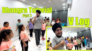 Bhangra Tutorial | Part 1 | Vlogs | @BhangraZone7