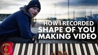 Shape of You Making Video Cover By Raj Bharath chords