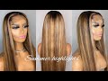 HOW TO: HIGHLIGHT FROM BLACK WIG TO BLONDE LIKE A PRO| CUSTOM HIGHLIGHTS.