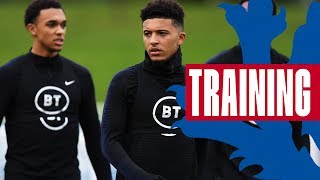 Hard Work, Recovery & Trent v Sancho as Three Lions Prepare for Czech! 🦁| Inside Training | England