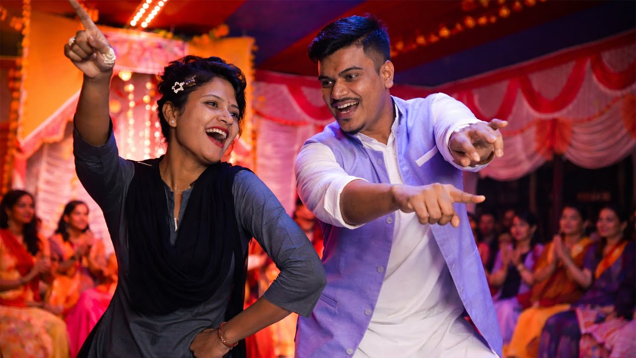 Jhoom Barabar Jhoom Dance 💛 | Wedding Gaye Holud Performance | Couple Stage Dance