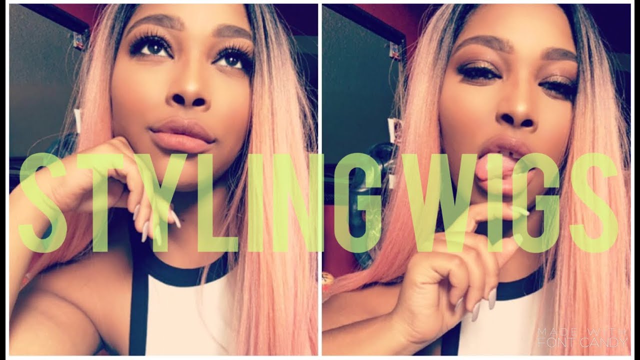 How I Style My Wig| Evlyn Rose Gold Wig