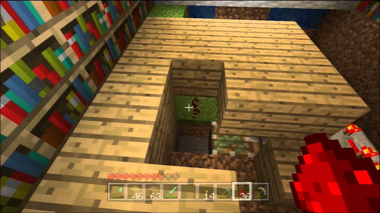 Minecraft For Xbox 360 78 Making The Secret Room Sticky Pistons