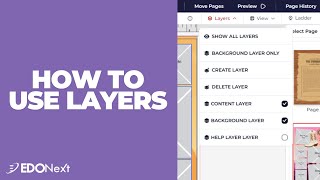 How to Use the Layers Tool in EDONext