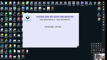 HMI Weintek - Bài 2: Download/Upload Project