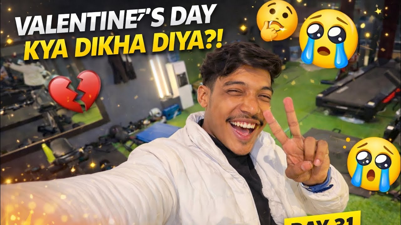 Single Hoke Valentine’s Day Me Aa Gaya 😭😂 | Day 31 Ayush Daku Vlog 😎😎