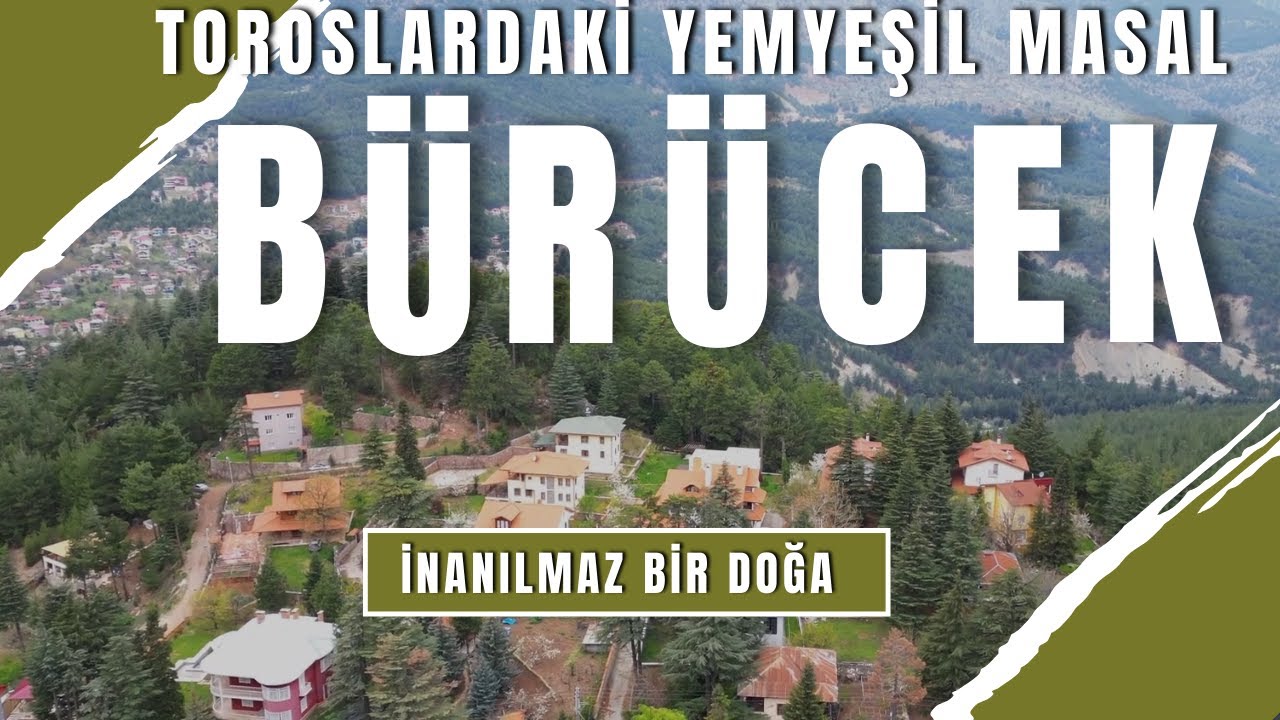 Toroslardaki Yemyeşil Masal Bürücek Yaylası | Akçatekir Bürücek Yaylası | Adana Yaylaları