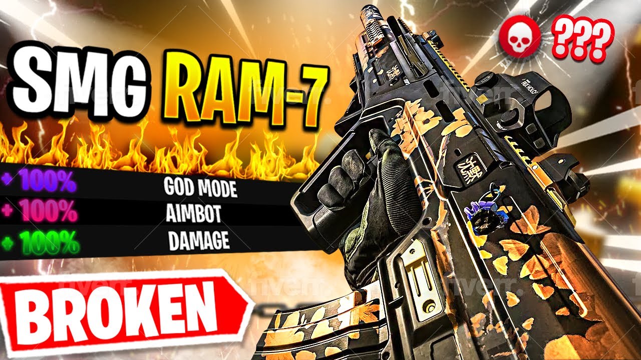 the *SECRET* RAM-7 SMG in WARZONE!🔥 (BEST RAM-7 CLASS SETUP)