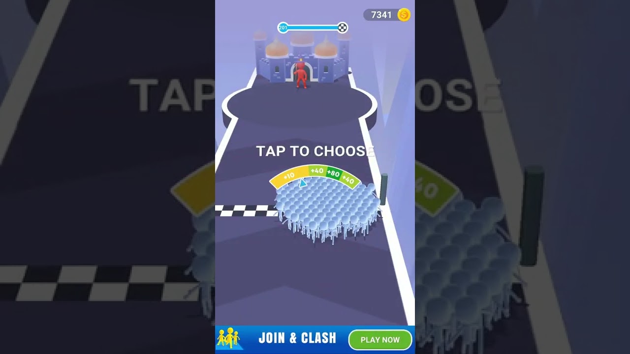 Count Masters: Stickman Games - Level 201 Walkthrough