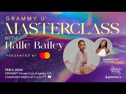 GRAMMY U Masterclass with Halle Bailey Presented by Mastercard