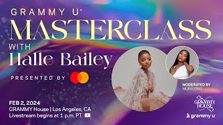 GRAMMY U Masterclass with Halle Bailey Presented by Mastercard
