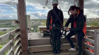New Superman Zipline Harness 2025
