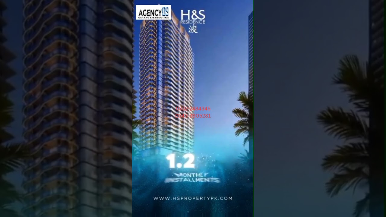 "Experience Seaside Living at HMR Waterfront in DHA Karachi with Agency 09