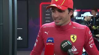 Carlos Sainz Post-Race Interview | 2024 Bahrain Grand Prix