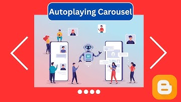 How to add Slidshow Autoplaying carousel images in blogger blog post step by step Correctly & easily
