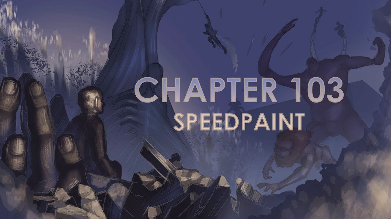 Attack on titan: chapter 103 | SpeedPaint (sketch) - YouTube