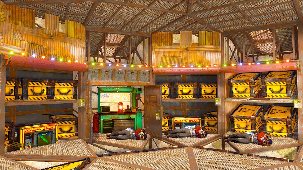 this clan left their entire base open…